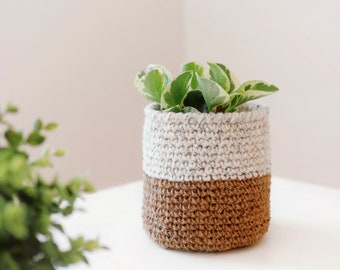 CROCHET PATTERN ⨯ Basket Crochet Pattern, Storage Basket Crochet Pattern ⨯ Easy Crochet Pattern, Beginner Crochet ⨯ Crochet Basket Pattern