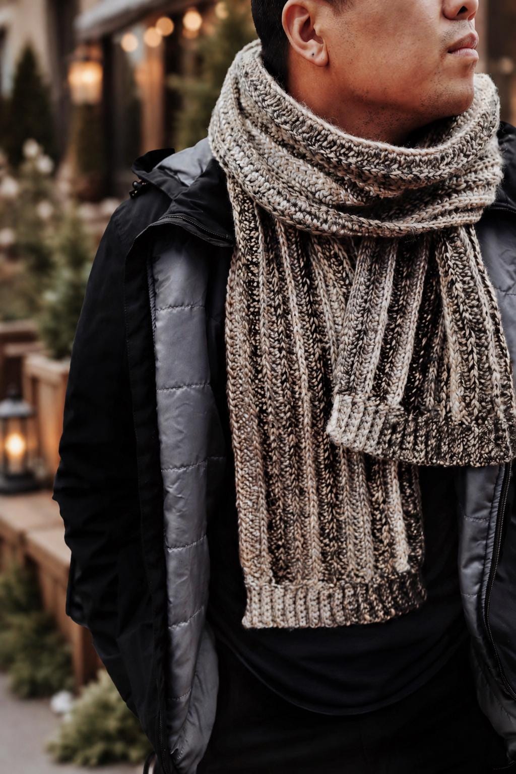 35 Hat and Scarf Crochet Patterns to Keep You Cozy and Creative 23 Crochet Ribbed Scarf