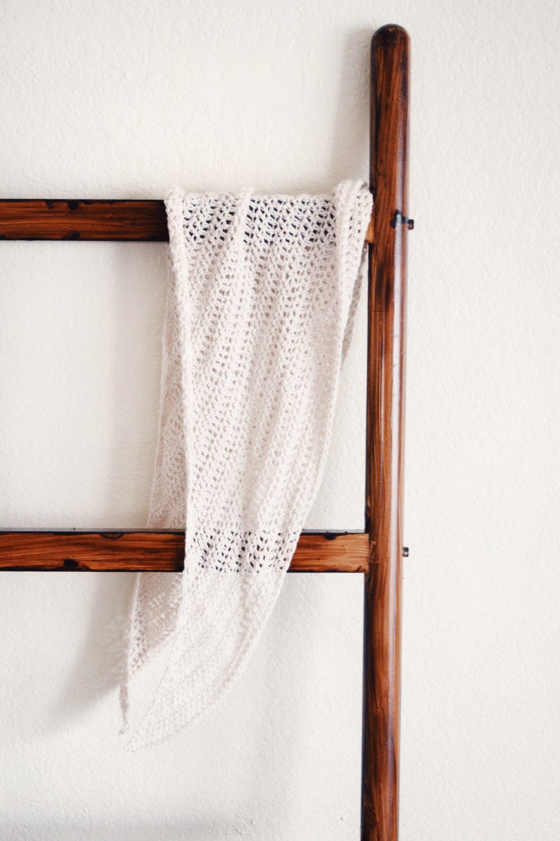 crochet small scarf pattern by darling jadore. little crochet neck scarf. petite neck scarf neck tie crochet pattern. easy crochet scarf pattern. tiny crochet scarf pattern.