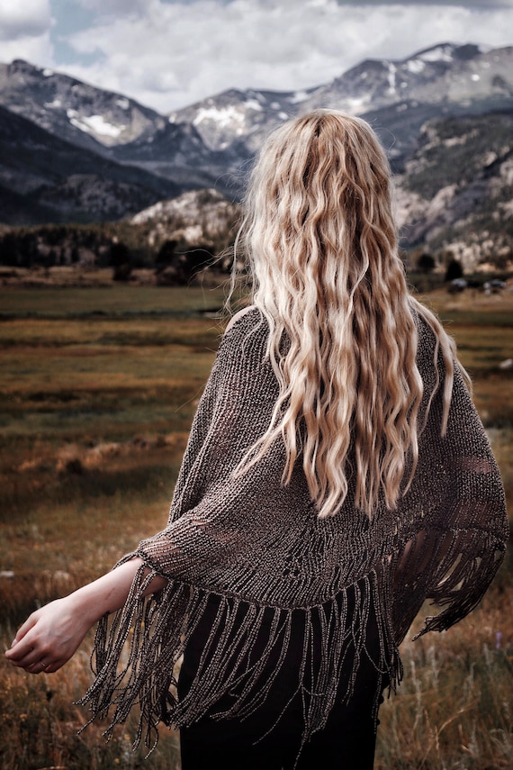 KNITTING PATTERN ⨯ Tassels Scarf Knitting Pattern, Easy
