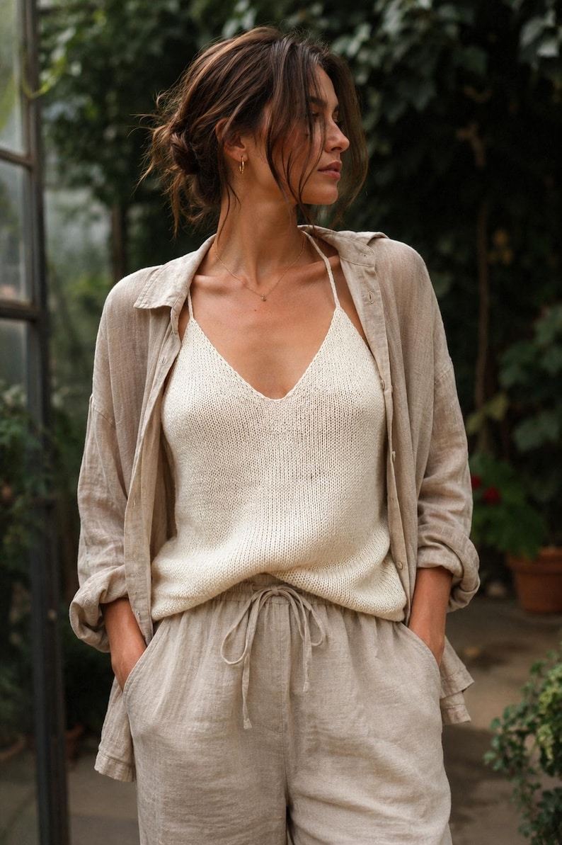 camisole knitting pattern. knit tank top easy knitting pattern. knit singlet pattern. vneck cami camisole womens knitting pattern. womens knit sleeveless top easy knitting pattern. halter top knitting pattern. knit summer top pattern. tank camisole vneck knitting pattern. vneck shirt knitting pattern. knit summer shirt sleeveless top