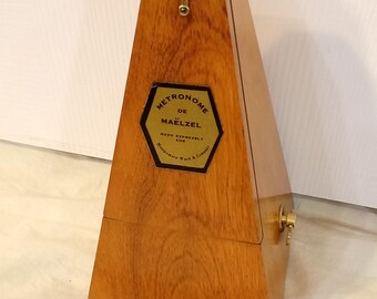 Vintage Metronome / Mid Century / Wood - Etsy 日本
