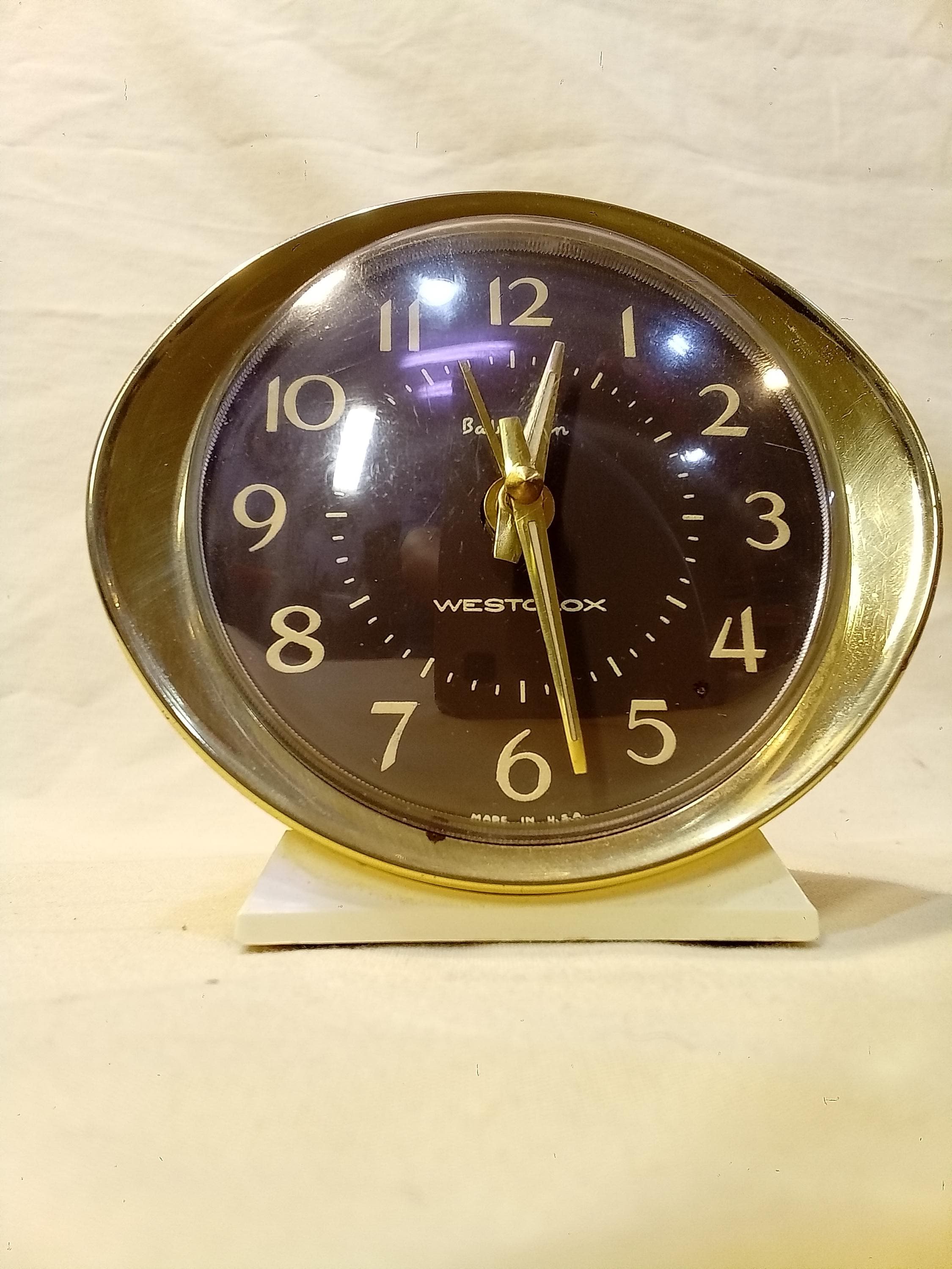 Westclox Vintage Alarm Clock - Etsy