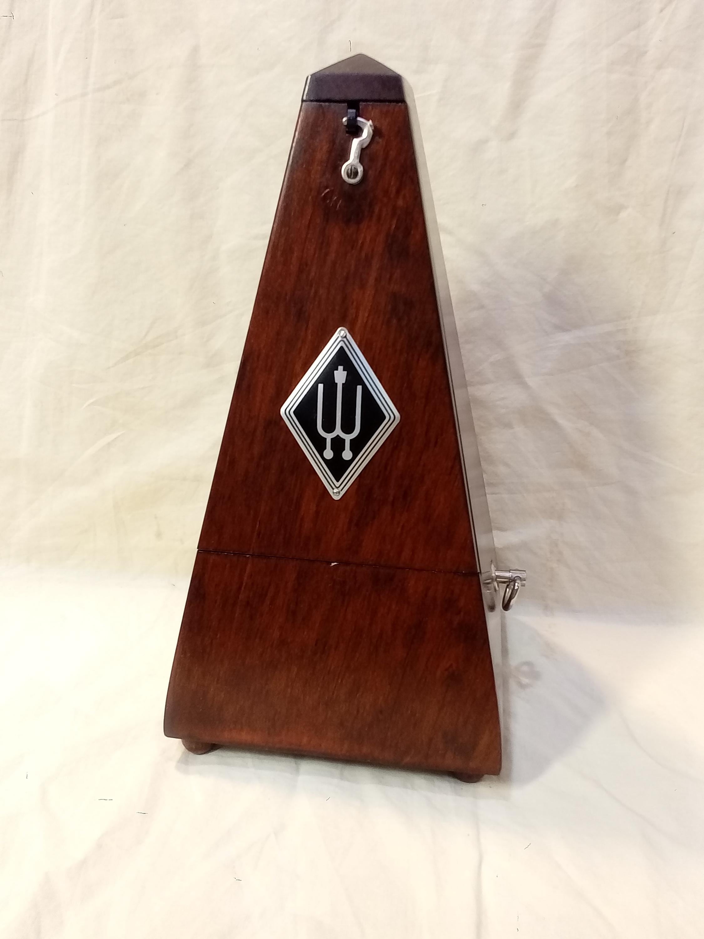 Restored Vintage Wittner Mahogany Finish Wooden Case Maelzel