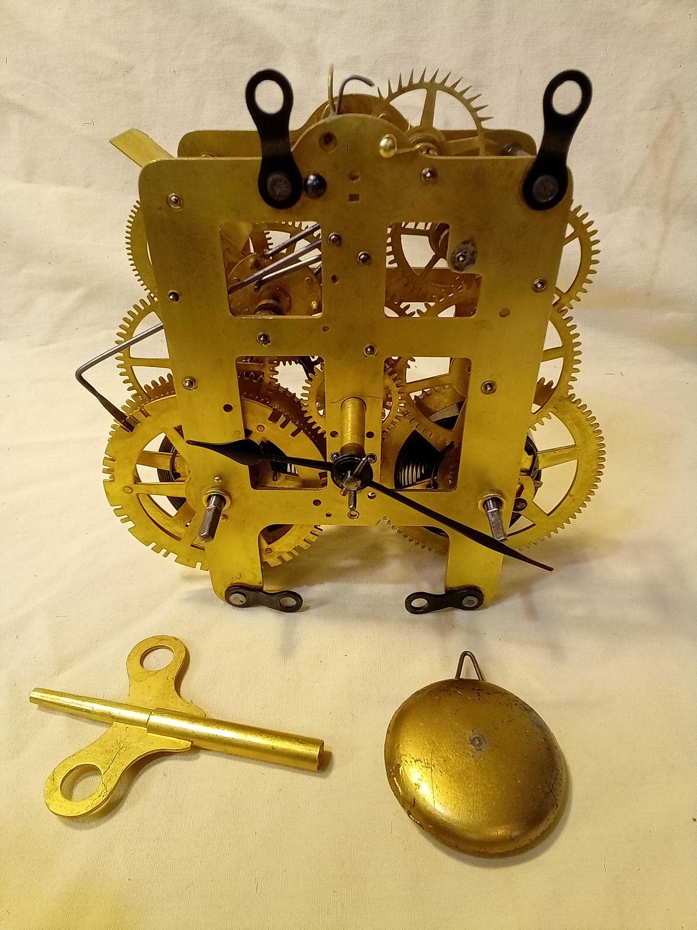 Professionally Restored Antique Seth Thomas Cymbal #1 Mantel Clock, 8 ...