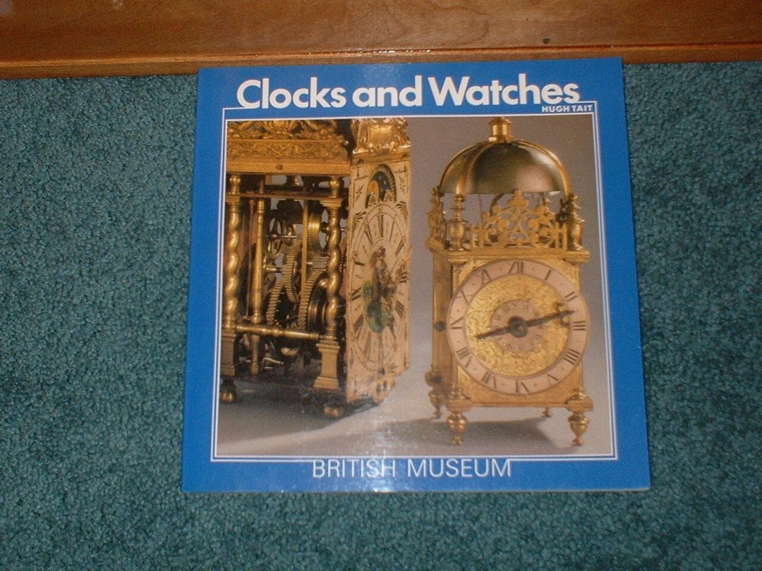 Clocks and Watches British Museum Hugh Tait 1983 Clock Etsy