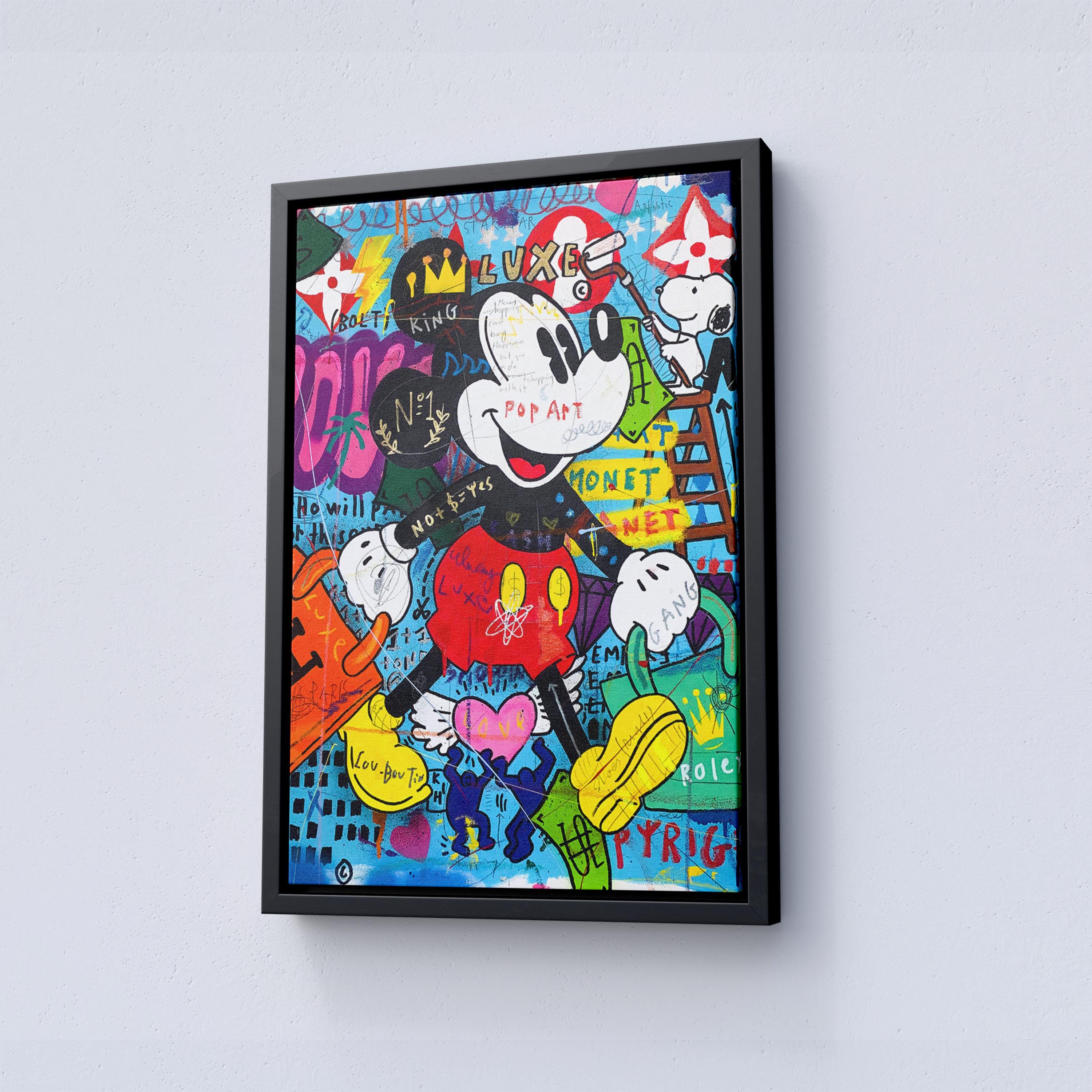 Mickey Mouse Banksy - Etsy