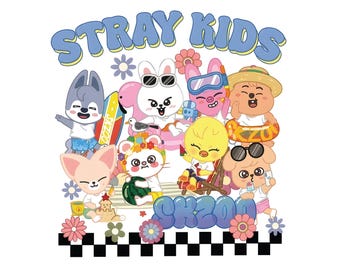 Stray Kids SKZOO PNG Clipart | Kpop Fan Art (Digital Download)
