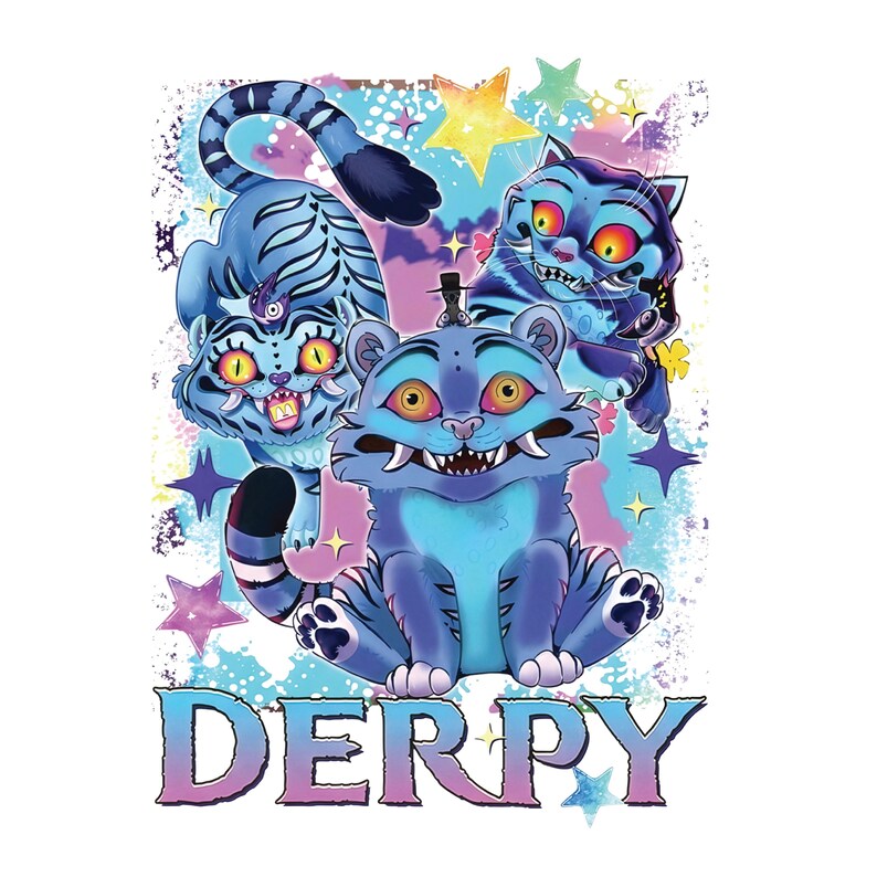 Derpy Tiger PNG | K-pop Demon Hunters Clipart (digital Download) - Etsy