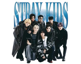 Stray Kids Bootleg PNG | SKZOO Fan Art, K-Pop Shirt Design (Digital Download)