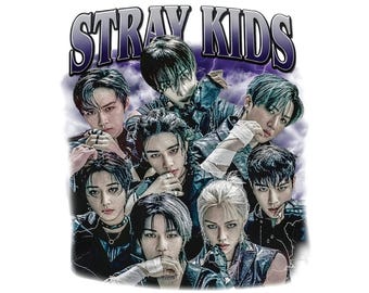 Stray Kids Bootleg PNG | SKZOO Fan Art, K-Pop Design (Digital Download)