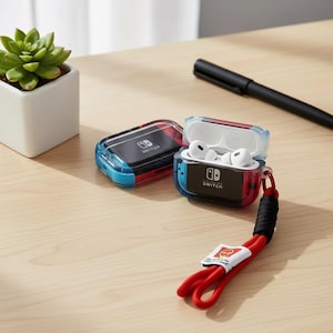 Nintendo switch airpods case - Etsy 日本