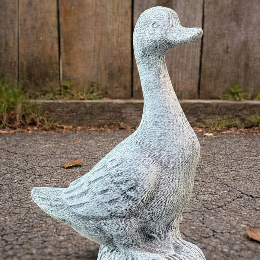 Goose Statue Goose Sculpture Concrete Goose Figure Cement Goose Garden ...