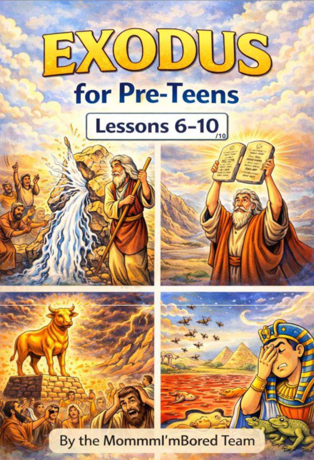 Exodus Bible Lessons for Pre-teens | Lessons 6-10 Bundle (digital ...