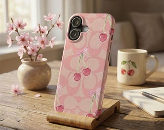 Coquette Cherry Phone Case