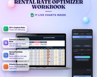 Rent Increase Tracker Google Sheets Template — Optimize Rental Revenue