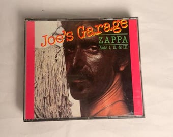 Frank Zappa "Joe's Garage" Acts I, II & III - Double CD Set - Rykodisc Edition - Progressive Rock / Vintage Rock Opera