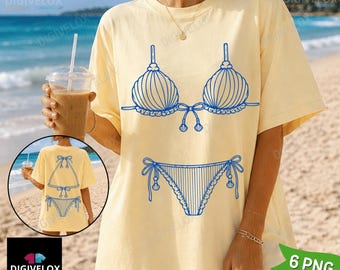 Beach Shirt PNG, Bikini Cover Up Tee png, Oversized Summer Vacation Shirt png Digital Download