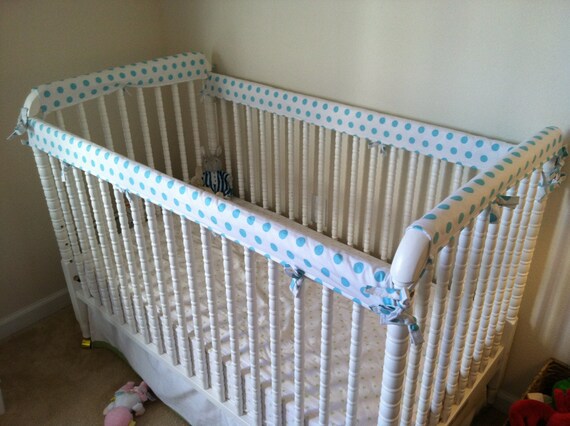 Crib Guards Four Piece Custom Crib Rail Teething Guards Etsy