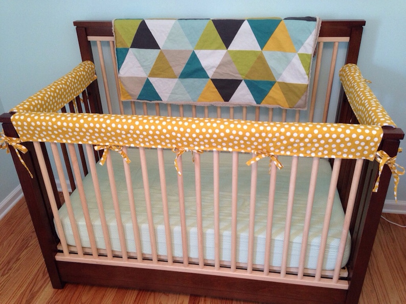 Crib Guards 3pc Custom Crib Rail Teething Guards for Etsy