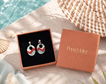 Vera Earrings | Handmade Polymer Clay Earrings | Summer Earrings