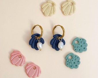 Nereis Earrings | Handmade polymer clay earrings