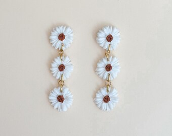 Matilde Long Earrings | Handmade Polymer Clay Earrings