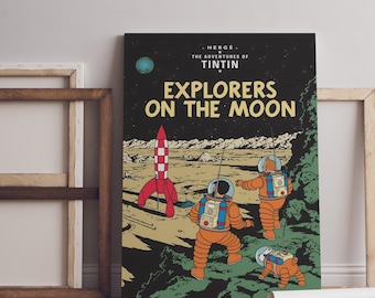 The Adventures of Tintin Poster: Movie wall art, film decor
