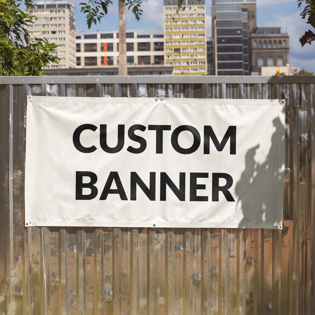 Custom Banner - Etsy
