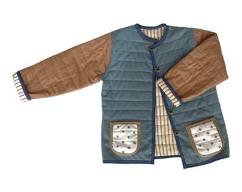 Winter Sprinkles Reversible Quilted Jacket