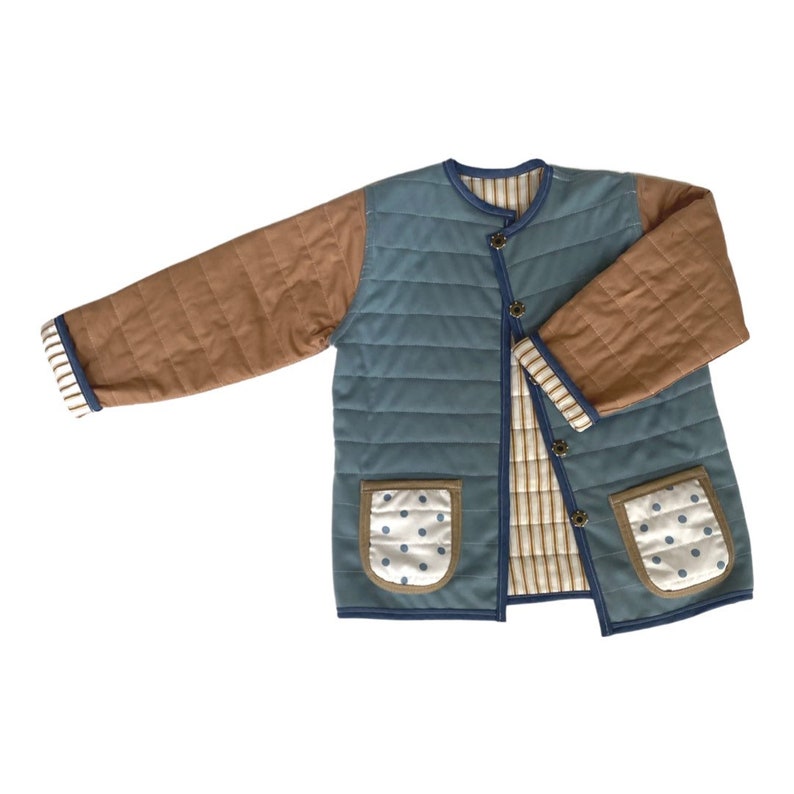 Winter Sprinkles Reversible Quilted Jacket image 1