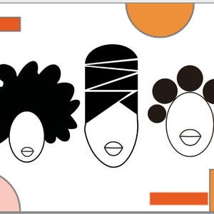 Krone Grußkarte Box Set, Naturhaar Karte, Black Woman Grußkarte, Geburtstagskarte, Freundschaftskarte, Beileidskarte, Dankeskarte