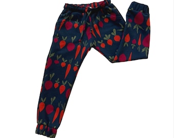 KYLE JOGGER- Veggie JOGGERS, Joggers para niños, vegetariano, mercado de agricultores, granjero, joggers para niños, vegano, moda infantil