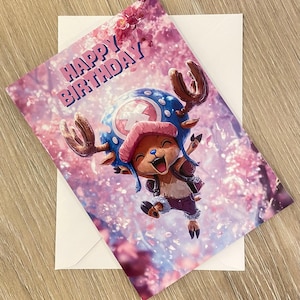 ワンピース バースデーカード One piece birthday card - Etsy 日本