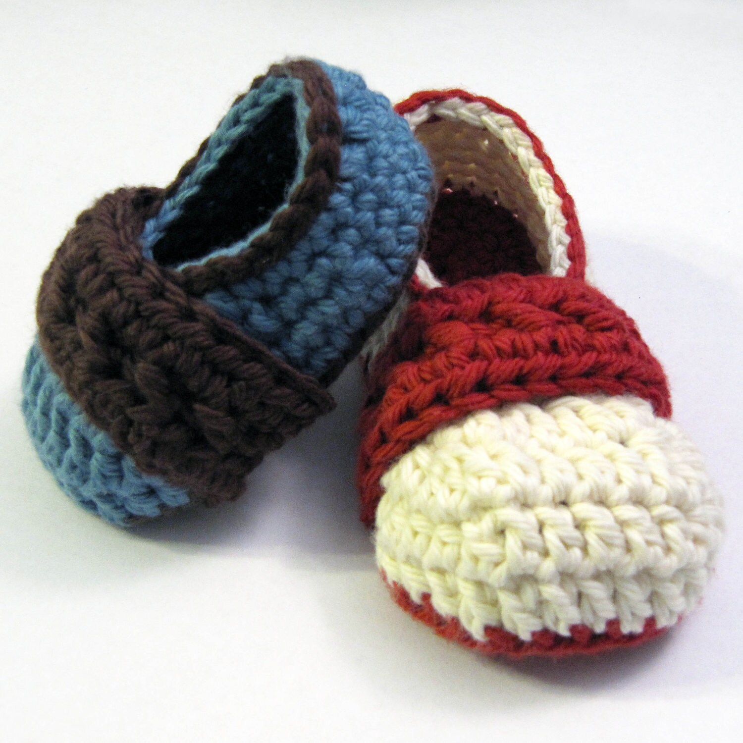 Strapping Boy Booties CROCHET PATTERN Instant Download Baby Etsy