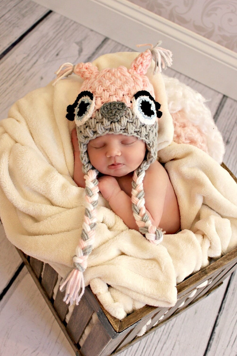 Hooty Owl Hat CROCHET PATTERN instant download with sleepy, plain eyes, and eyelashes image 1