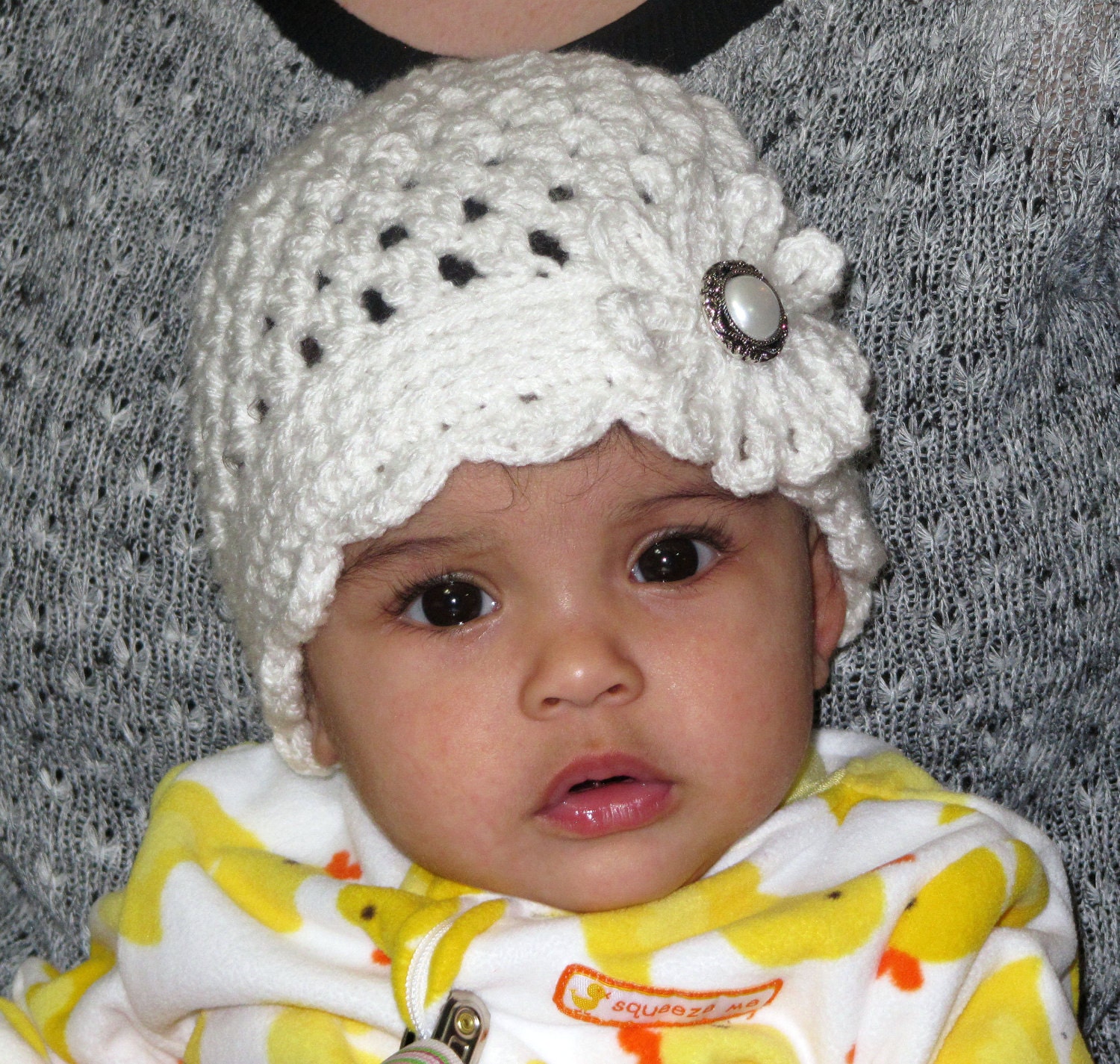 Bobble Head Beanie CROCHET PATTERN Instant Download - Cloche Hat - Etsy