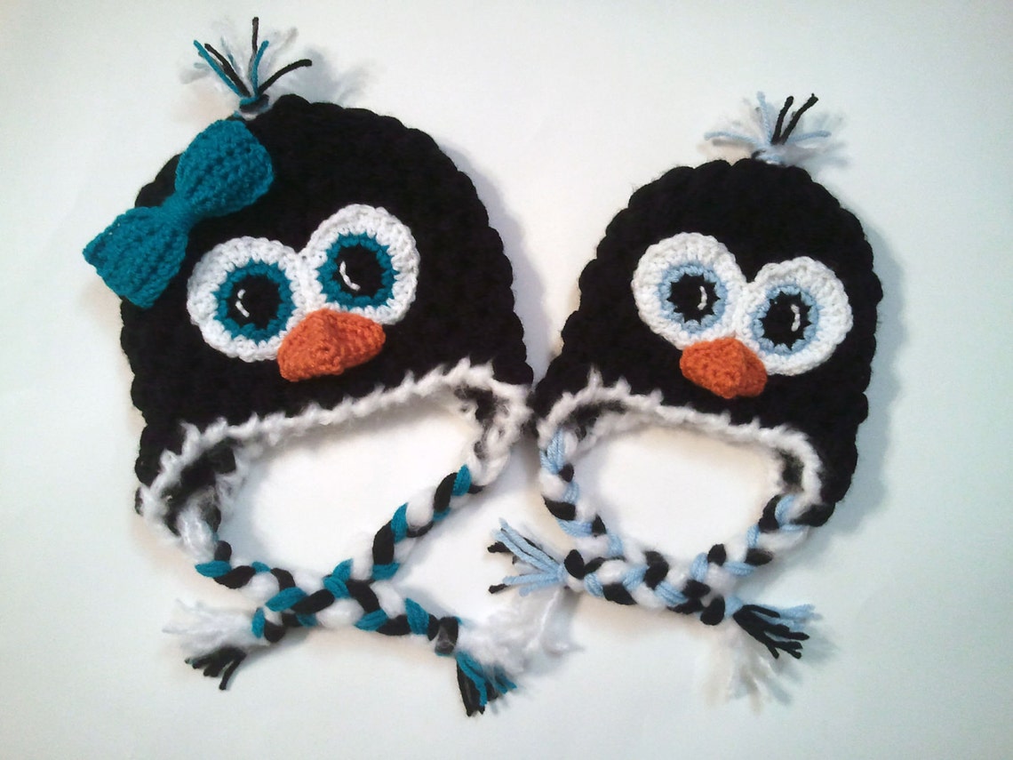 Penguin Earflap Hat main image 1