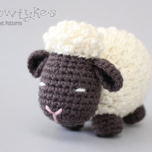 Argo the Amigurumi Sheep CROCHET PATTERN instant download lamb image 1