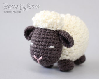 Argo the Amigurumi Sheep CROCHET PATTERN instant download - lamb