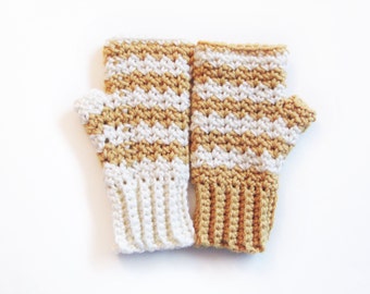 Chevron Mitts CROCHET PATTERN instant download - adult woman fingerless gloves texting