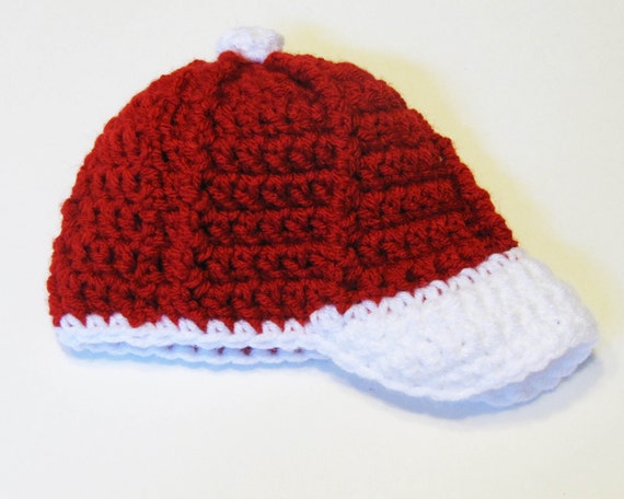 Crochet Baseball Cap CROCHET PATTERN 