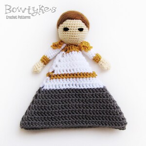 Prince Lovey CROCHET PATTERN instant download blankey, blankie, security blanket image 4