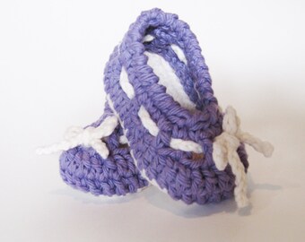 Baby Tiny Dancers CROCHET PATTERN instant download - Ballerina Baby Booties Slippers Shoes