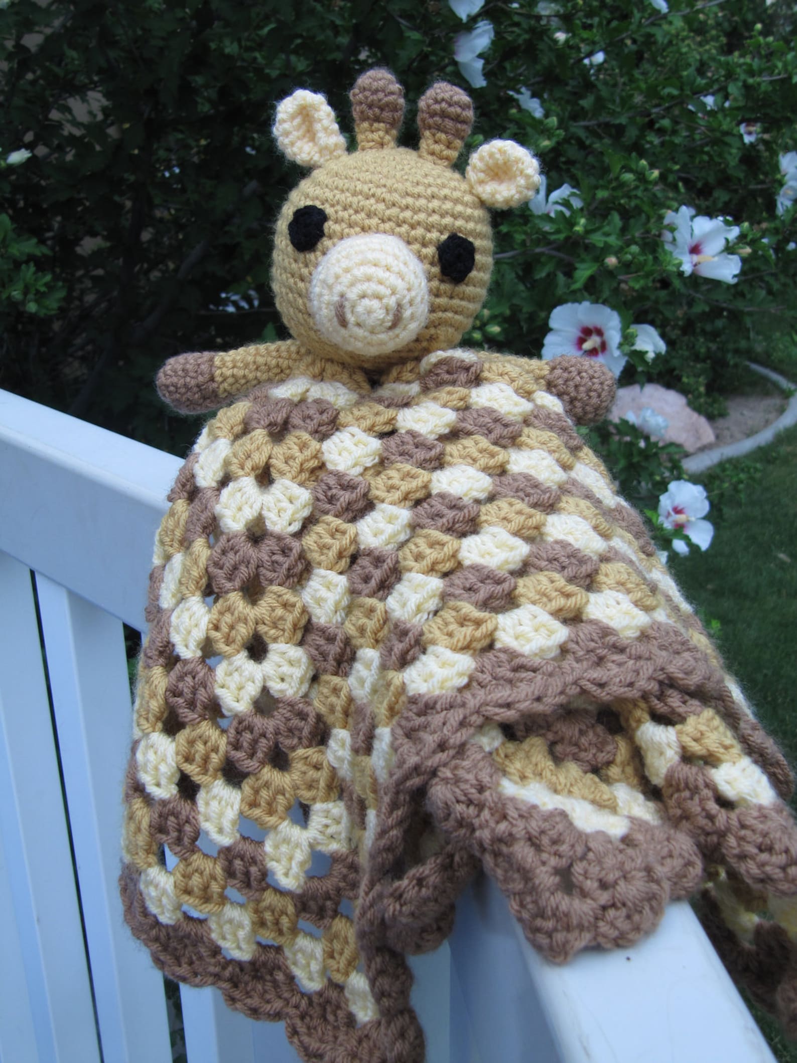 Giraffe Lovey CROCHET PATTERN Instant Download Blankey Etsy