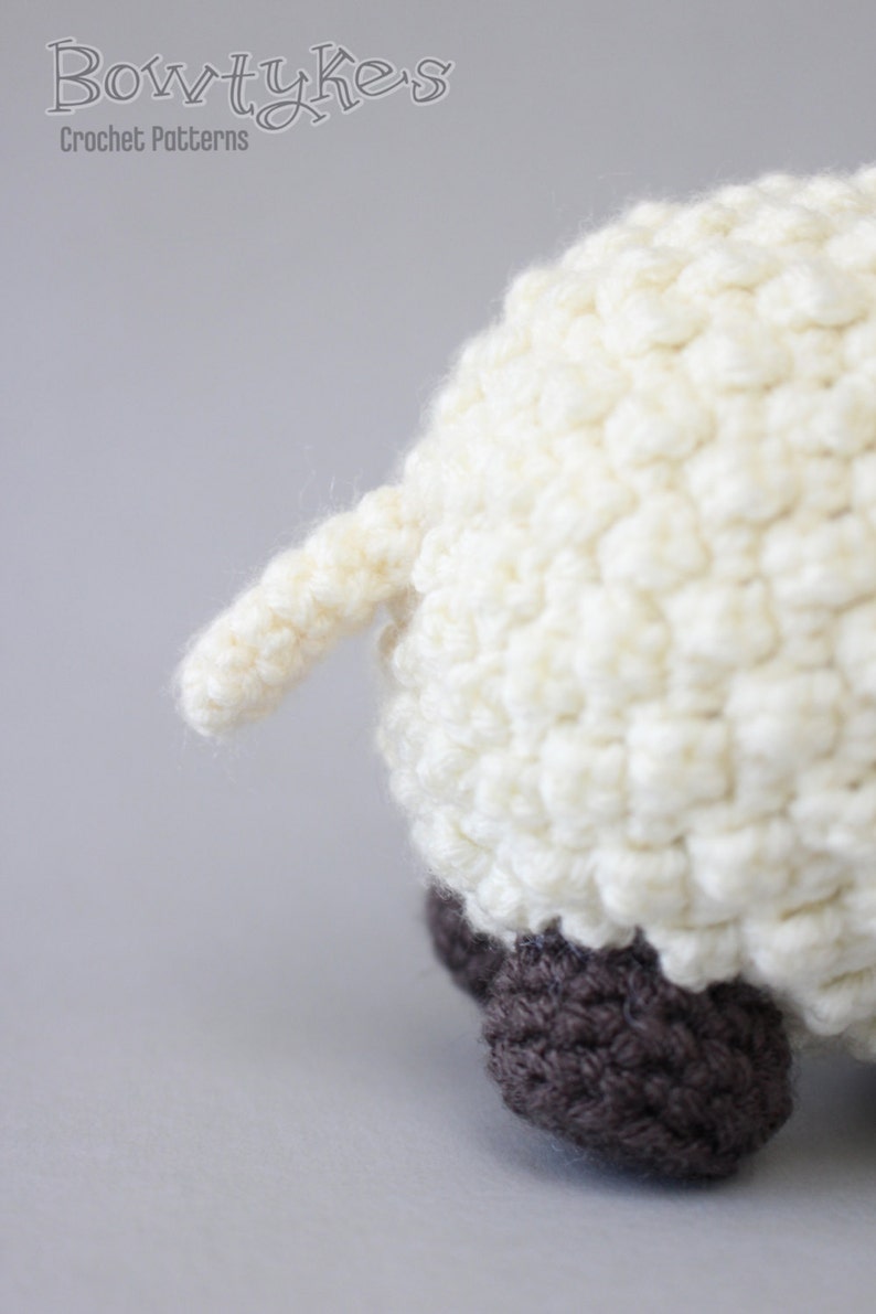 Argo the Amigurumi Sheep CROCHET PATTERN instant download lamb image 3