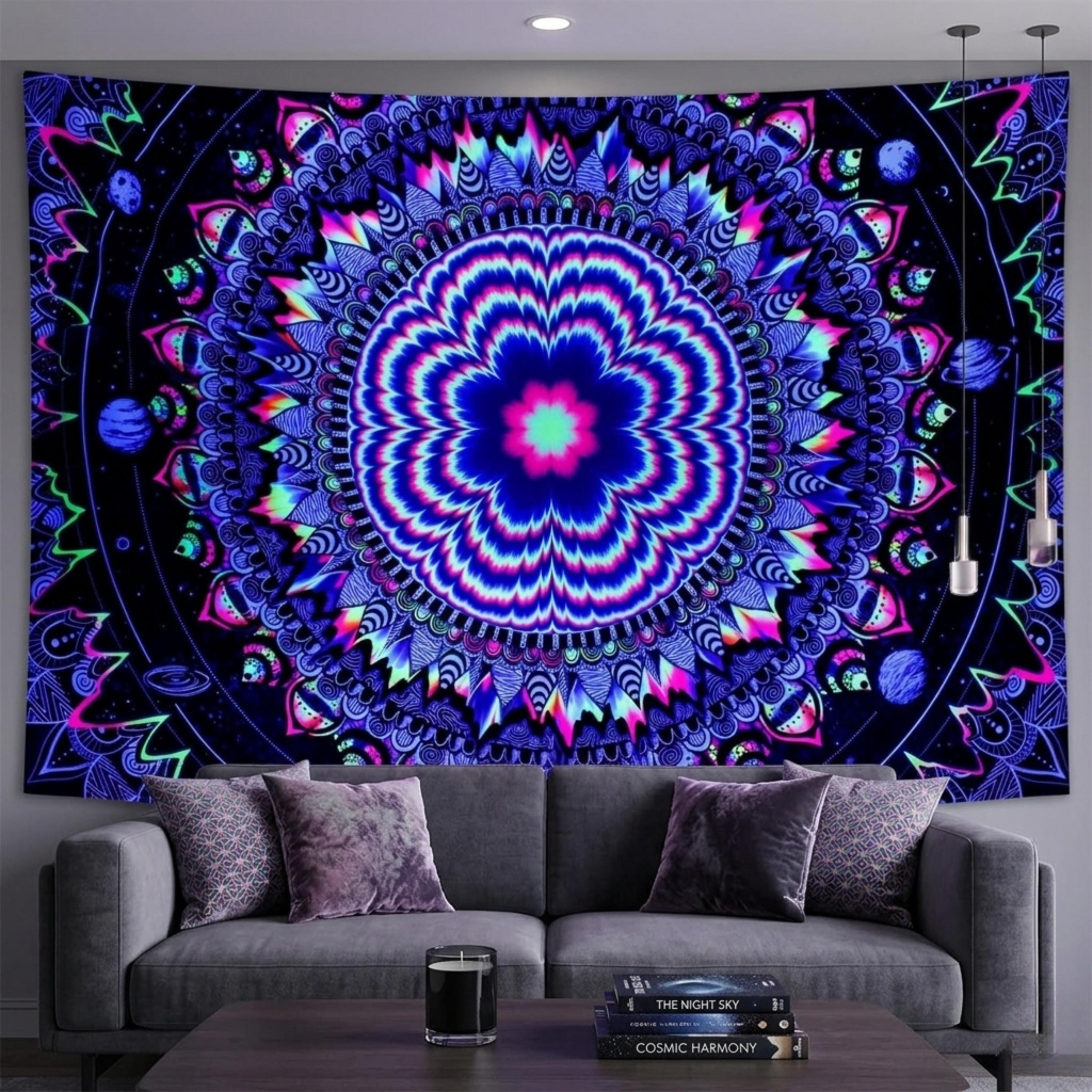 Psychedelic Ceiling Light - Etsy