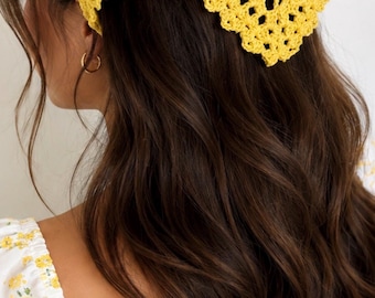 Beginner Crochet Bandana Pattern