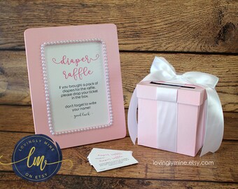 Baby Shower Card Box Etsy Baby Shower Card Box Etsy