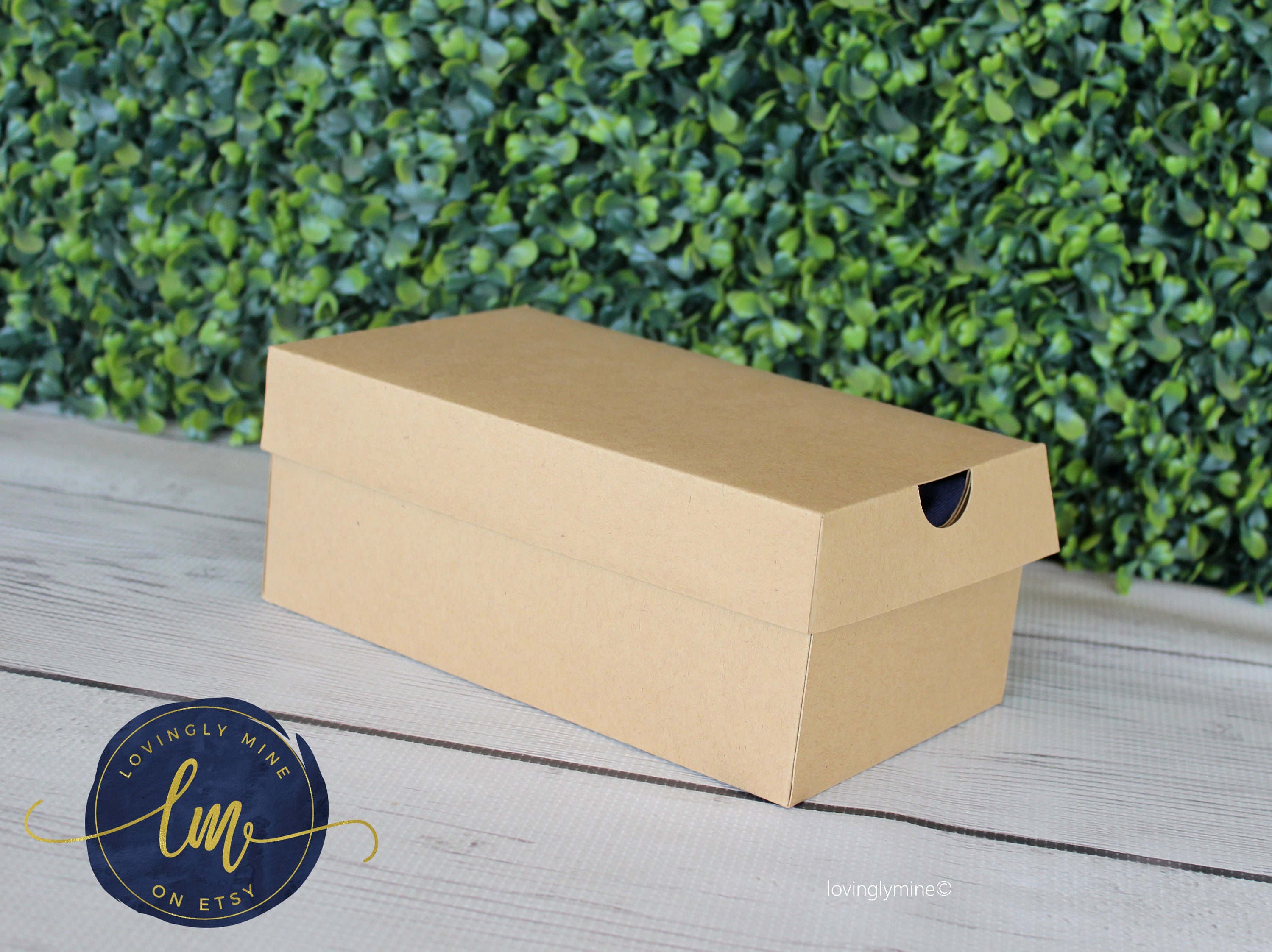 Nike Brown Kraft Shoe Box with Black Swoosh nike empty shoe box size 5.5 | eBay main image 2